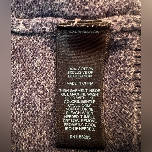 EXPRESS men v-neck sweater blue /size M - Picture 3 of 7